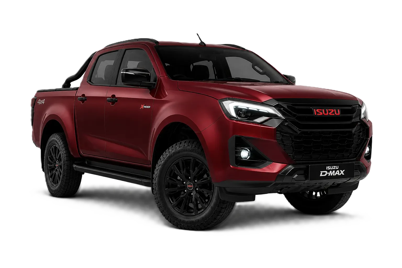 D-Max X-Rider in Red Spinel